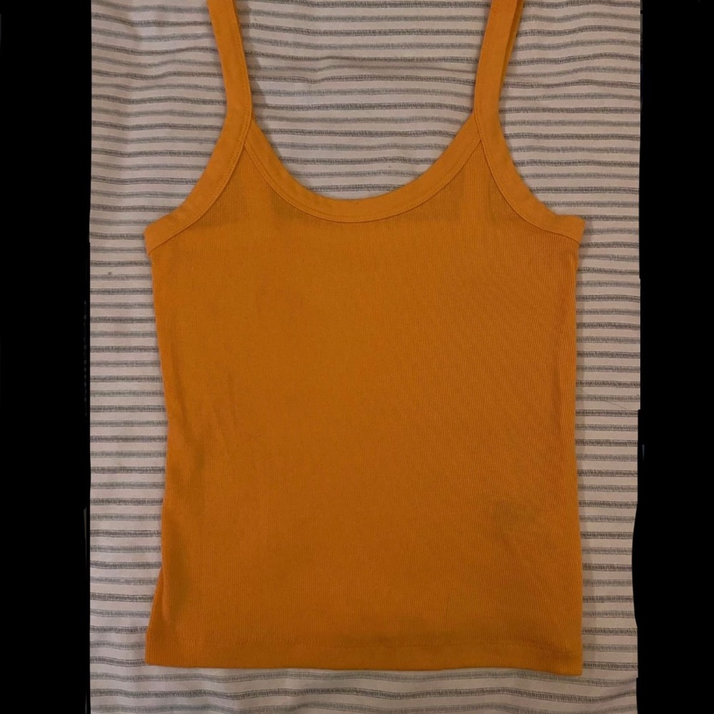 Orange Tank Top